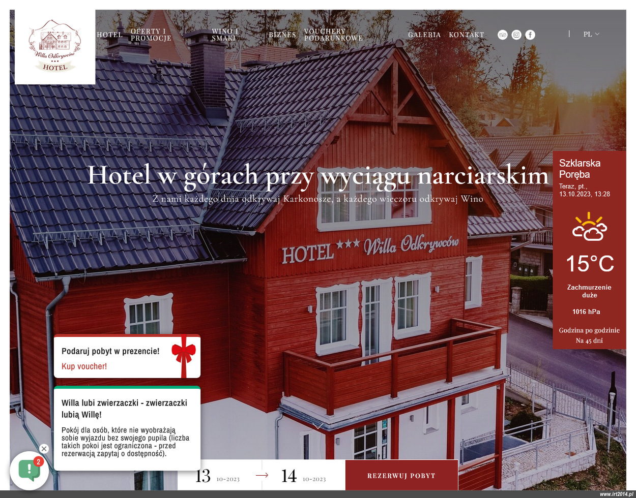Hotel Willa Odkrywców