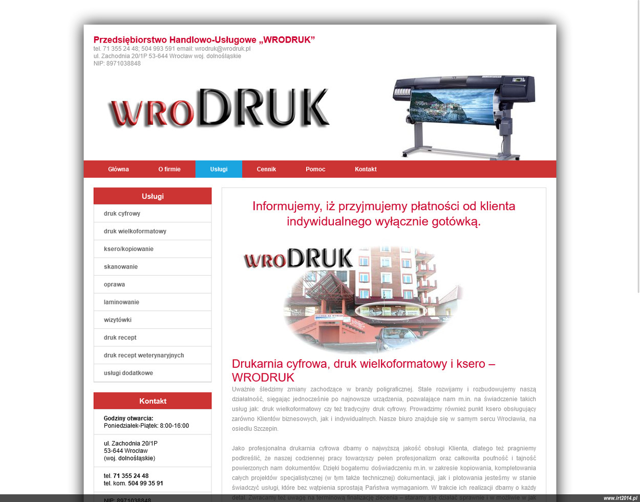 Przedsiębiorstwo Handlowo Usługowe WRODRUK