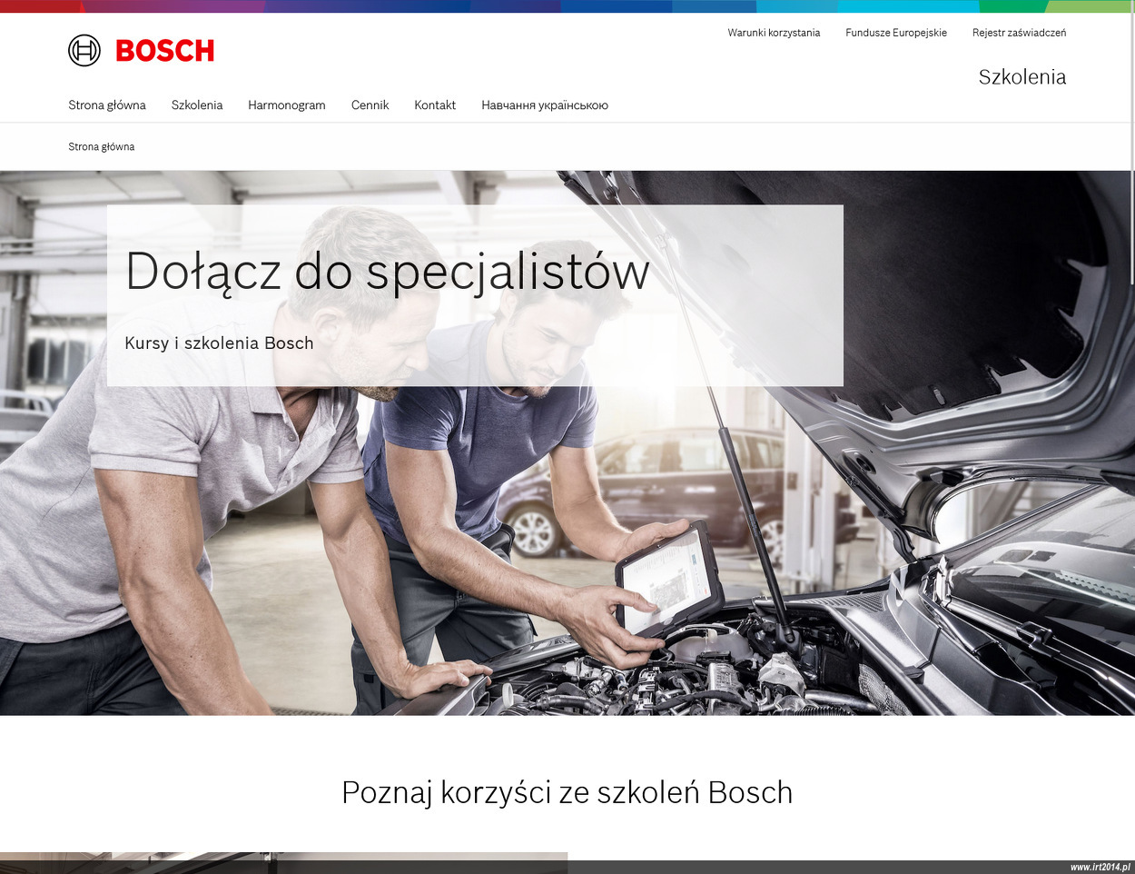 Centrum Szkoleniowe Techniki Motoryzacyjnej Bosch