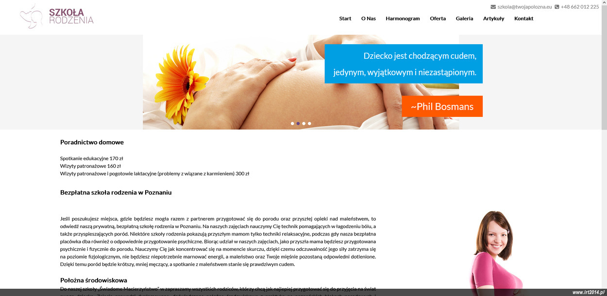 Szkoła rodzenia Świadome Macierzyństwo
