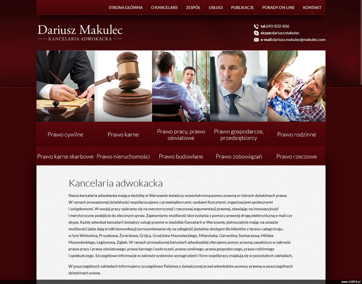 Adwokat Dariusz Makulec